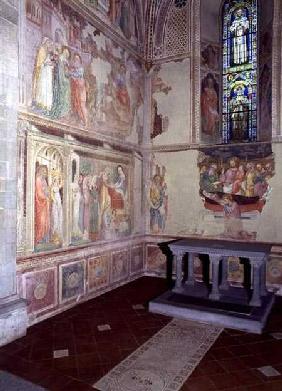 The Life of the Virgin, fresco cycle from an apse chapel 1400