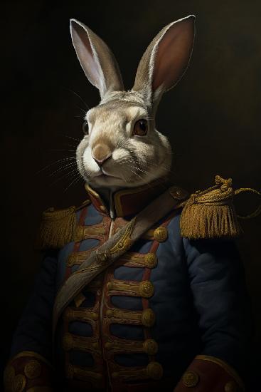 Kaninchen im Kostüm 1