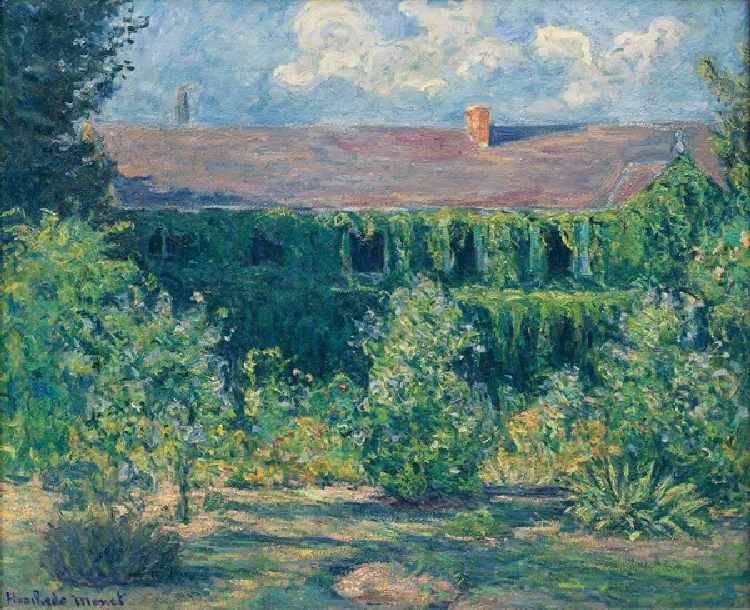 Haus und Garten von Claude Monet von Blanche Hoschedé Monet