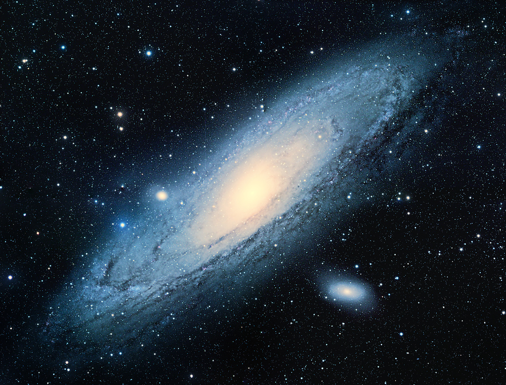 Andromeda-Galaxie von Bo Chen