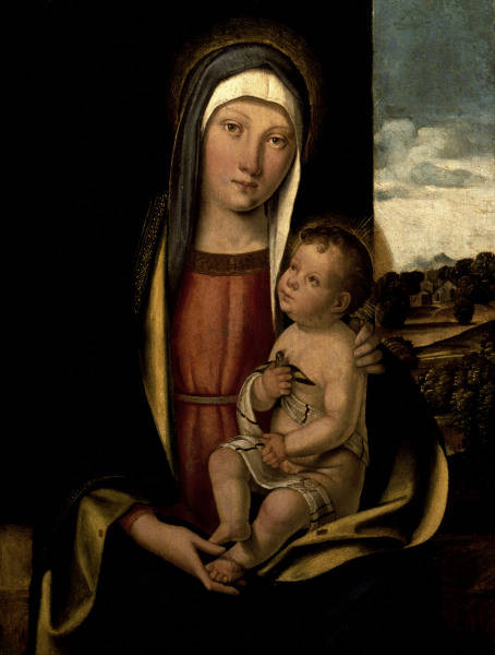 Boccaccio Boccaccino, Maria mit Kind von Boccaccio Boccaccino