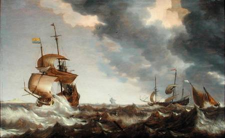 Storm at Sea von Bonaventura Peeters