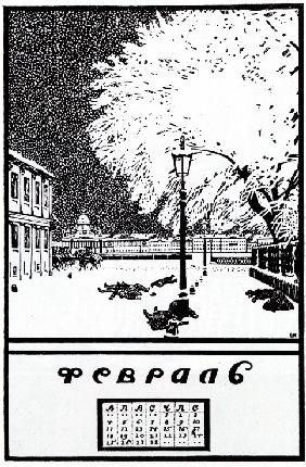 Februar 1907. Kalender der russischen Revolution 1917