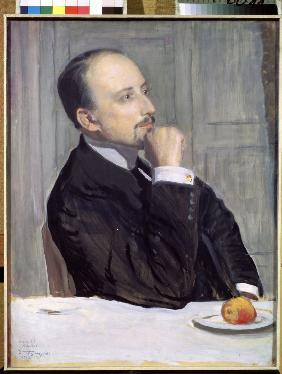 Porträt des Malers Jewgeni Lanceray (1875-1946) 1913