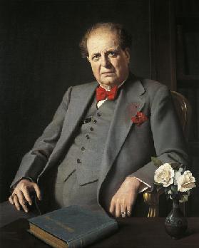 Porträt von Pietro Mascagni 1939