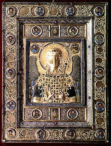 Icon depicting the Archangel Michael von Byzantine