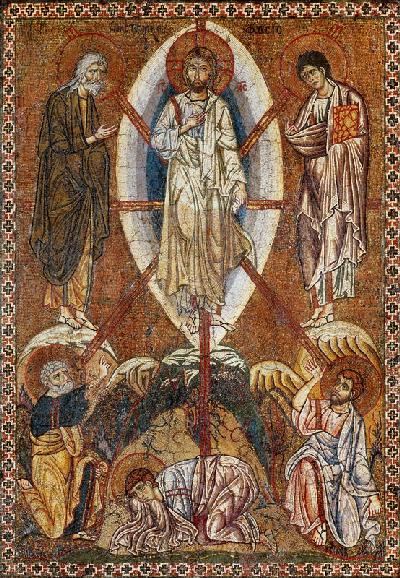 Portable icon depicting the transfiguration, 11th-12th century