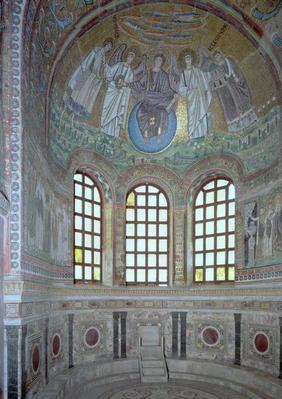 Interior of the apse, 6th century (photo) 16th