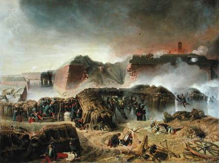 Siege of Antwerp von C. Courtois d'Hurbal