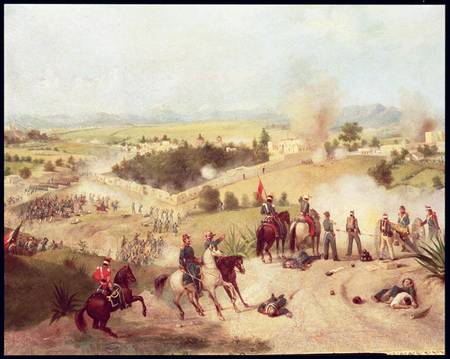 The Battle of Molino del Rey von C. Escalante