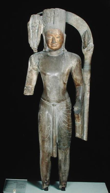 Standing statue of Harihara, Phnom Da Style, from Angkor Borei von Cambodian