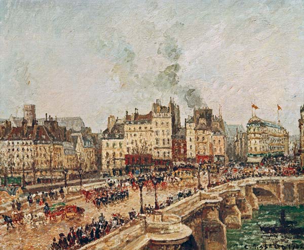 C.Pissarro, Le Pont Neuf von Camille Pissarro