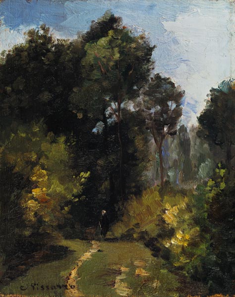 Under the Trees von Camille Pissarro
