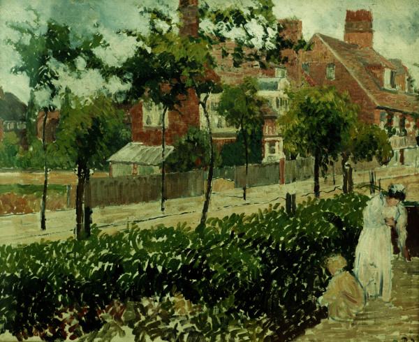 C.Pissarro / Bath Road, London / 1897 von Camille Pissarro