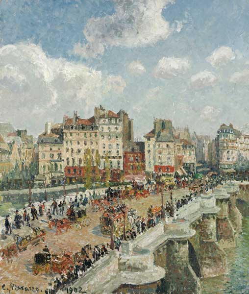 Der Pont Neuf von Camille Pissarro