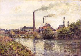 Die Fabrik in Pontoise 1873