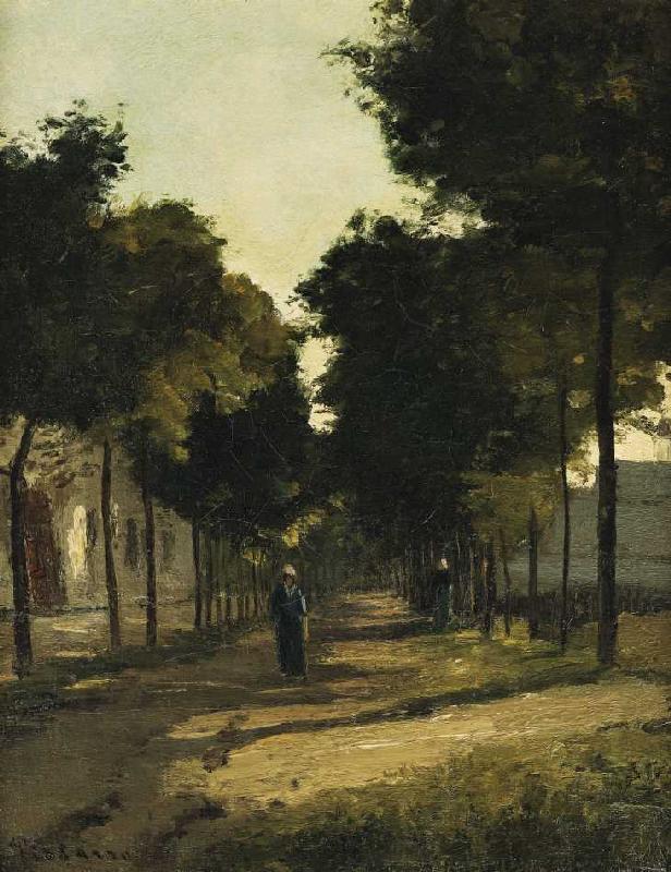 Die Straße von Camille Pissarro