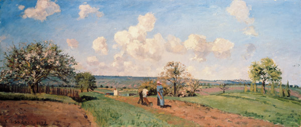 Spring von Camille Pissarro