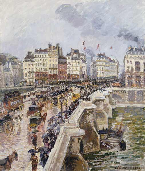 The Pont Neuf von Camille Pissarro