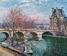 The Pont-Royal and the Pavillon de Flore 1903 