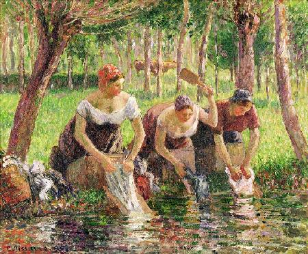 The Washerwomen, Eragny 1895