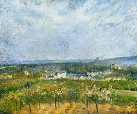 Landscape in Pontoise 1877