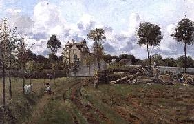 Landscape, Louveciennes c.1872