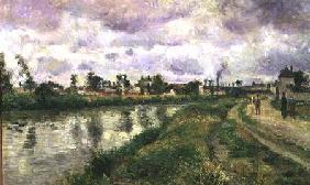 River Scene 1873