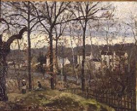 Winter Landscape at Louveciennes c.1870