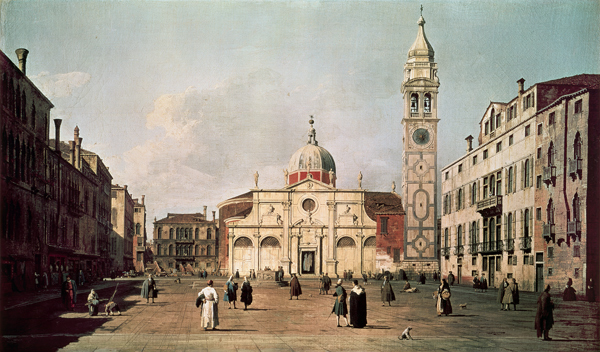 Campo Santa Maria Formosa von Giovanni Antonio Canal (Canaletto)