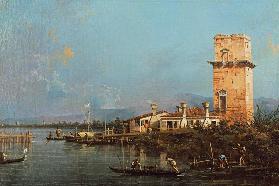 La Torre di Malghera (oil on canvas) 16th