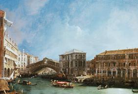 Grand Canal: the Rialto Bridge from the North 1725