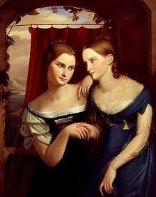 Die Schwestern Hufeland. von Carl Begas d. Ä.