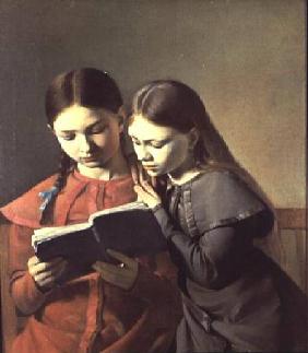 The Artist's two youngest sisters 1826