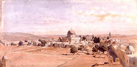 'The Haraam es Shereef, Jerusalem' von Carl Haag