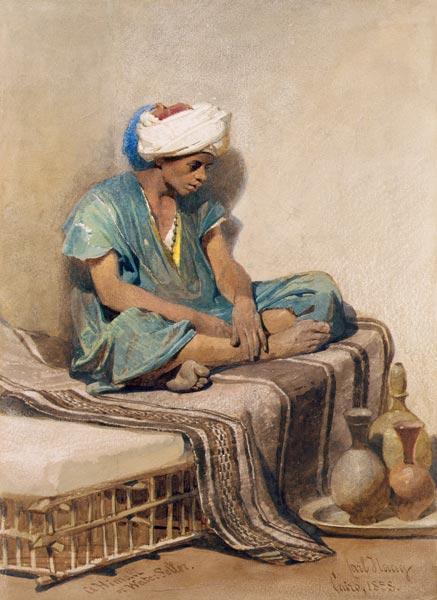 A Himali or water seller 1855  on