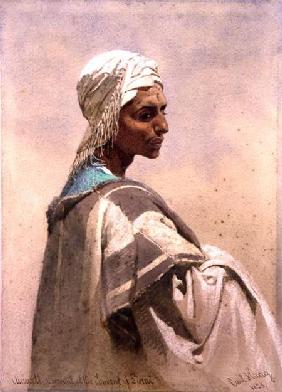 Auwatt, a Servant at the Convent of Sinai 1858  on
