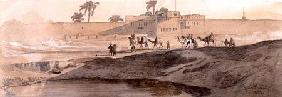 Outside Bab il Cadit, Cairo 1859 cil a
