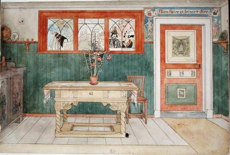 The Dining Room, from 'A Home' series von Carl Larsson