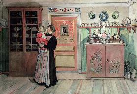 Between Christmas and New Year, from 'A Home' series c.1895  on
