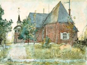 Old Sundborn Church, from 'A Home' series c.1895