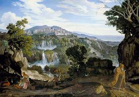 Die Wasserfälle von Tivoli. 1817