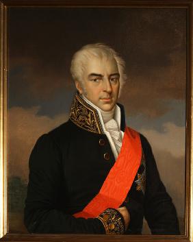 Porträt von Graf Alexei Kirillowitsch Rasumowski (1748-1822) 1849
