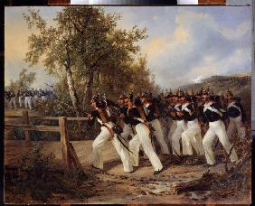 Szene aus dem Soldatenleben 1849