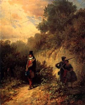 Künstler auf Reisen 1845