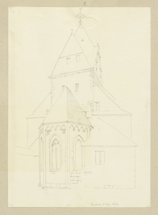 Evangelische Stadtkirche Laubach von Carl Theodor Reiffenstein