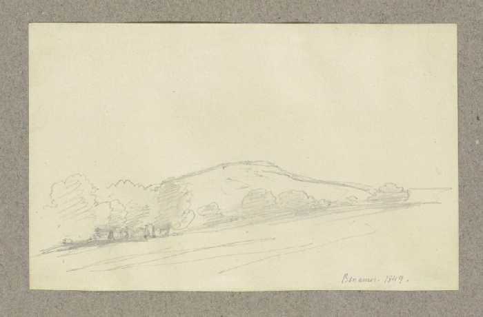 Landschaft bei Bonames von Carl Theodor Reiffenstein