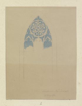 Maßwerkfenster der Brunnenkapelle des Klosters Maulbronn