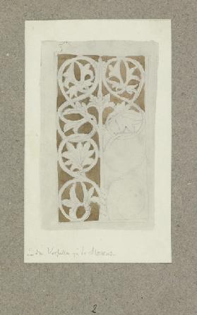 Ornamentales Detail der Vorhalle von S. Marco