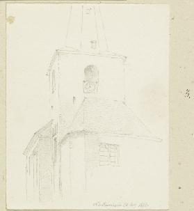 Turm der Kirche Mariä Himmelfahrt in Niederheimbach